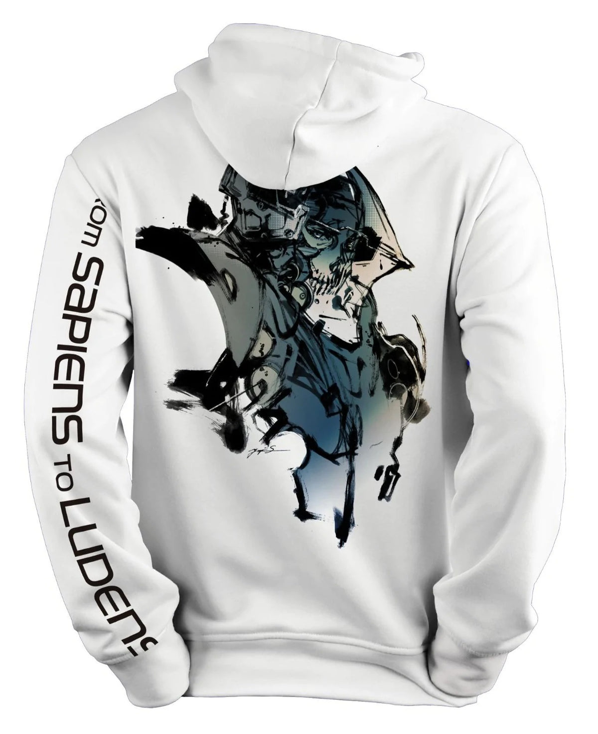 ルーデンス アートプリント ジップパーカー(ホワイト) – KOJIMA