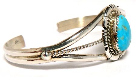 インディアンジュエリー バングル ナバホ族製作のブレスレット