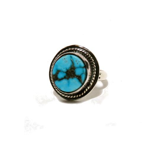 インディアンジュエリー ナバホ族のターコイズリング ネイティブ