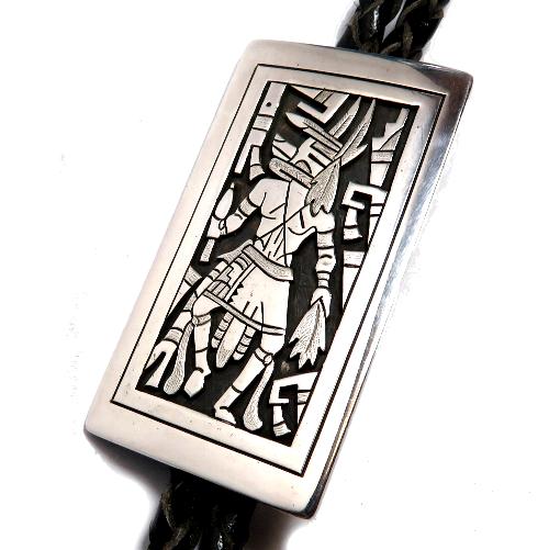 インディアンジュエリー ホピ族製作のボロタイ・ループタイ