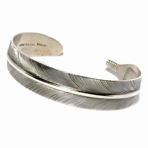 インディアンジュエリー、ファザーブレスレット、フェザー型