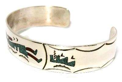 ココペリ・バングル ブレスレット インディアンジュエリー