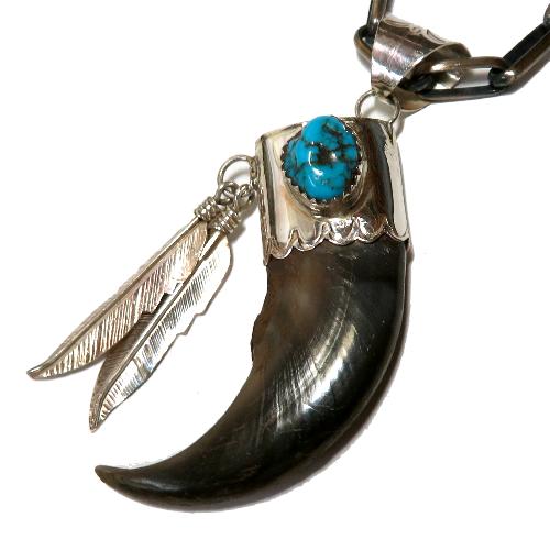 ベアクロー クマの爪などを利用したアメリカ・インディアン製作の