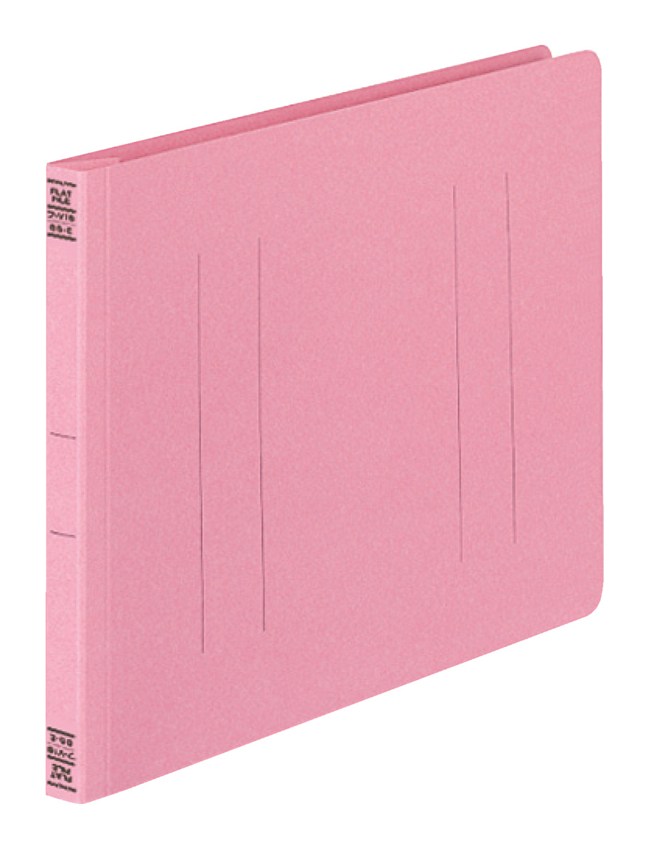 フラットファイルV樹脂製とじ具B5横 15mmとじ ピンク｜文具｜コクヨ