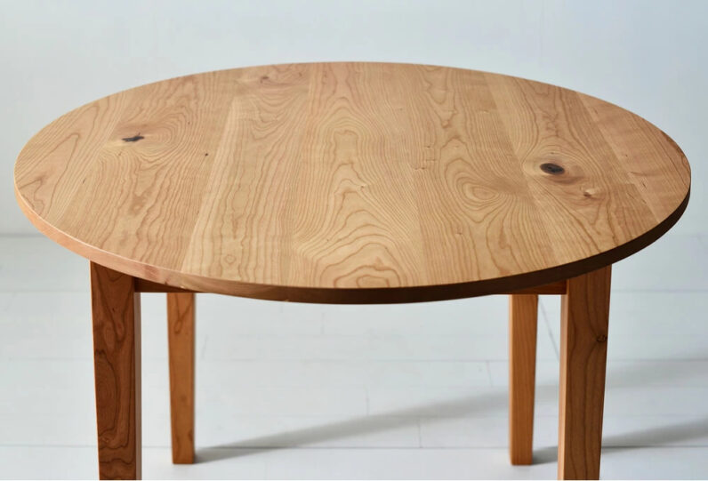 Handley NO1 ラウンドテーブルのレビュー【オーダーメイドでこの価格は