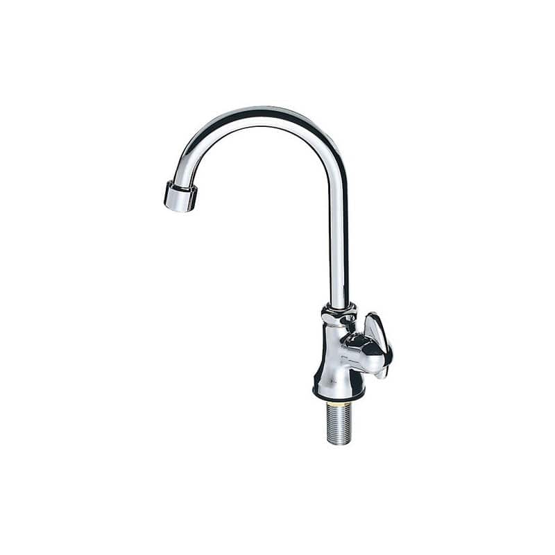 SANEI（サンエイ）ミニセラ泡沫立形ツル首自在水栓 レバー