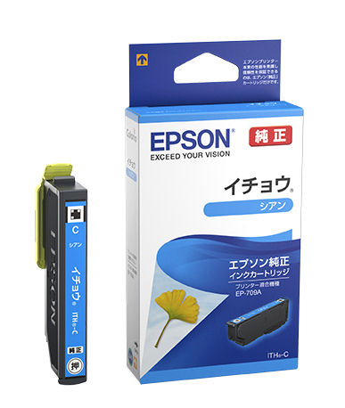 エプソン 純正インクカートリッジ イチョウ シアン ITH－C の通販