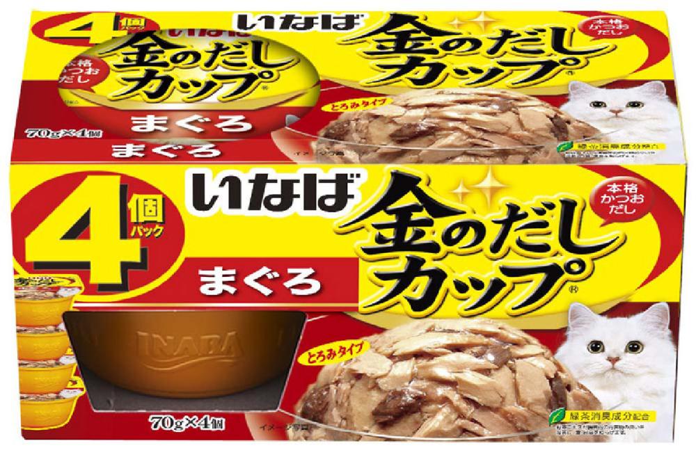 いなば 金だしカップ まぐろ 4個パック の通販 | ホームセンター