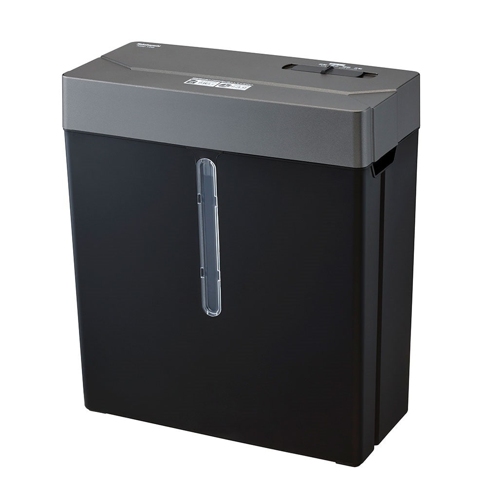 ナカバヤシ オフィスシュレッダー ブラック NSE－516BK【注文