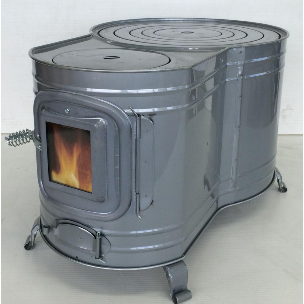 ホンマ製作所 時計型ストーブ 鋼板 窓付き AF－60 の通販