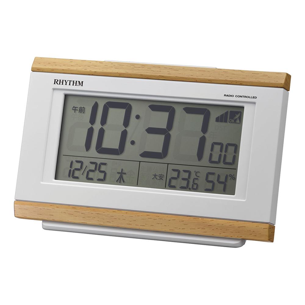 シチズン 大画面置掛電波デジタル時計 8RZ199－019 の通販