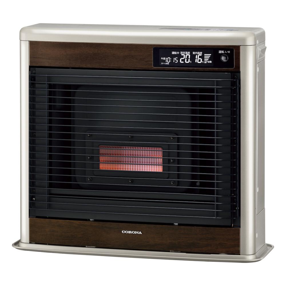 コロナ FF式輻射ストーブ アグレシオ 木造18畳 ダークウッド