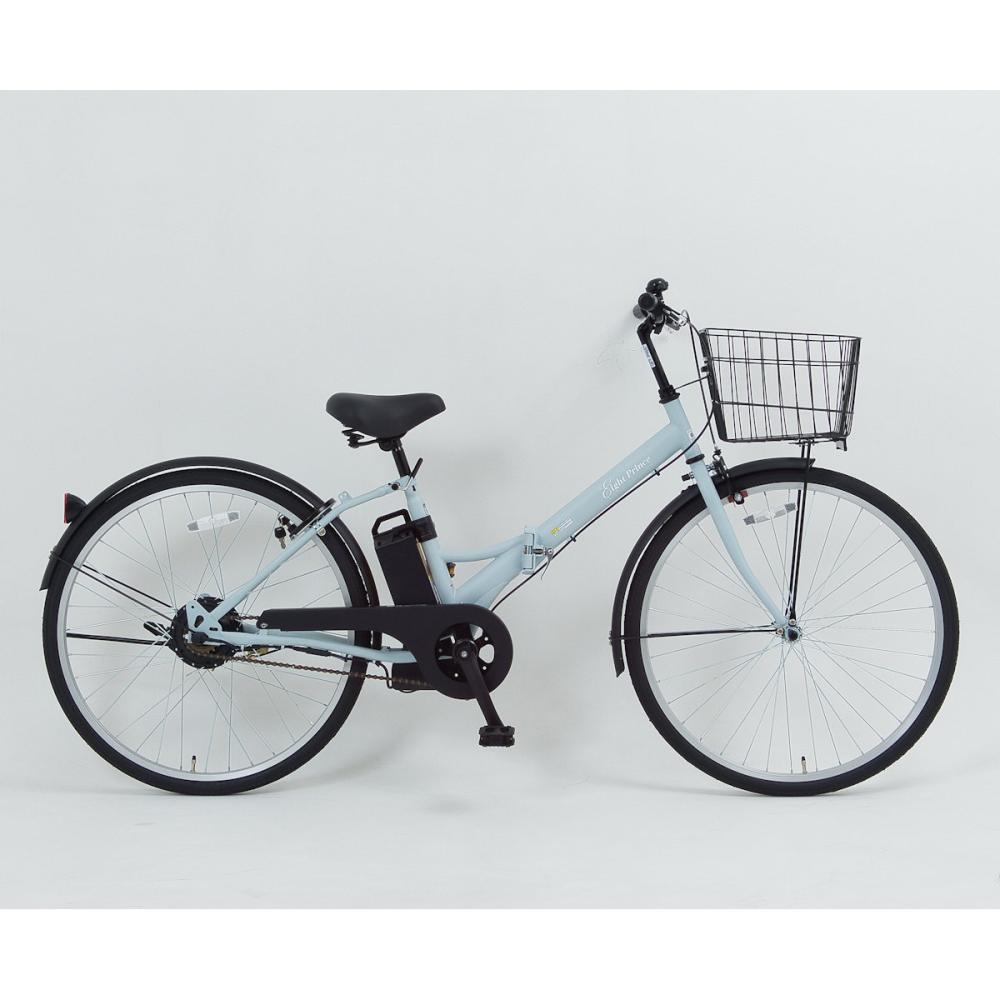 カイホウジャパン 電動アシスト折りたたみ自転車 26インチ エイト