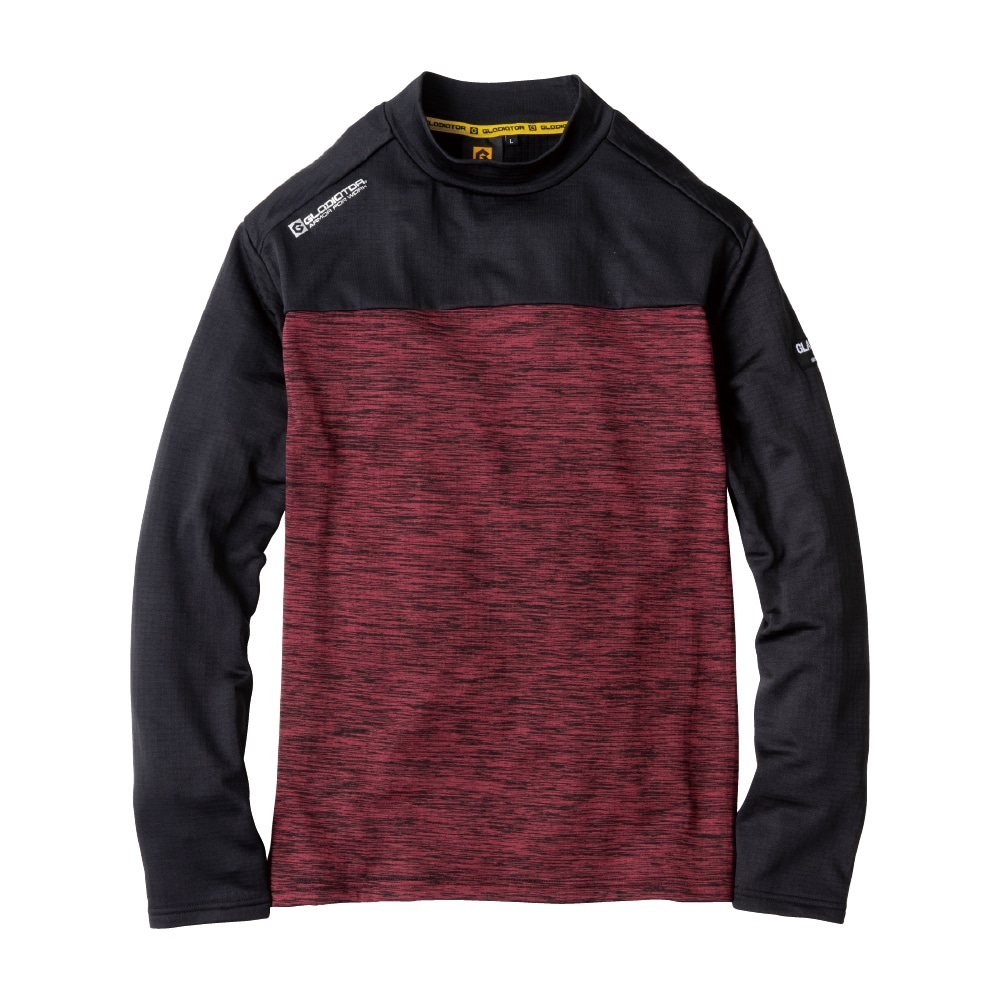 ボクラワークス はっ水ストレッチ長袖Tシャツ クルーネック