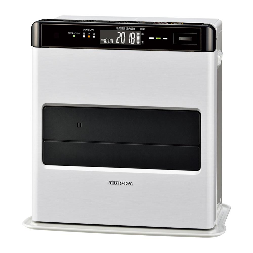コロナ 石油ファンヒーター 木造10畳 グランホワイト FH