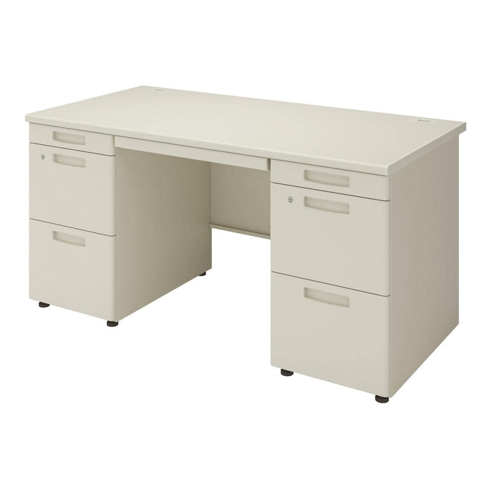 コクヨ INVENT 片袖デスク 幅140cm ナチュラルグレー