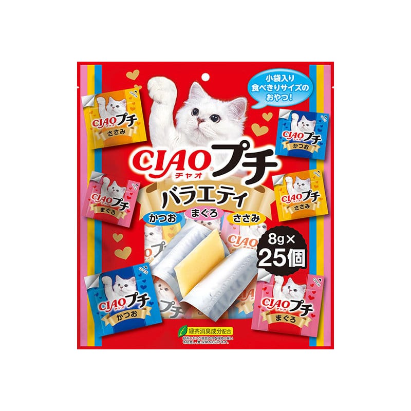 いなば CIAO（チャオ）プチ バラエティ 8g×25個入り の通販