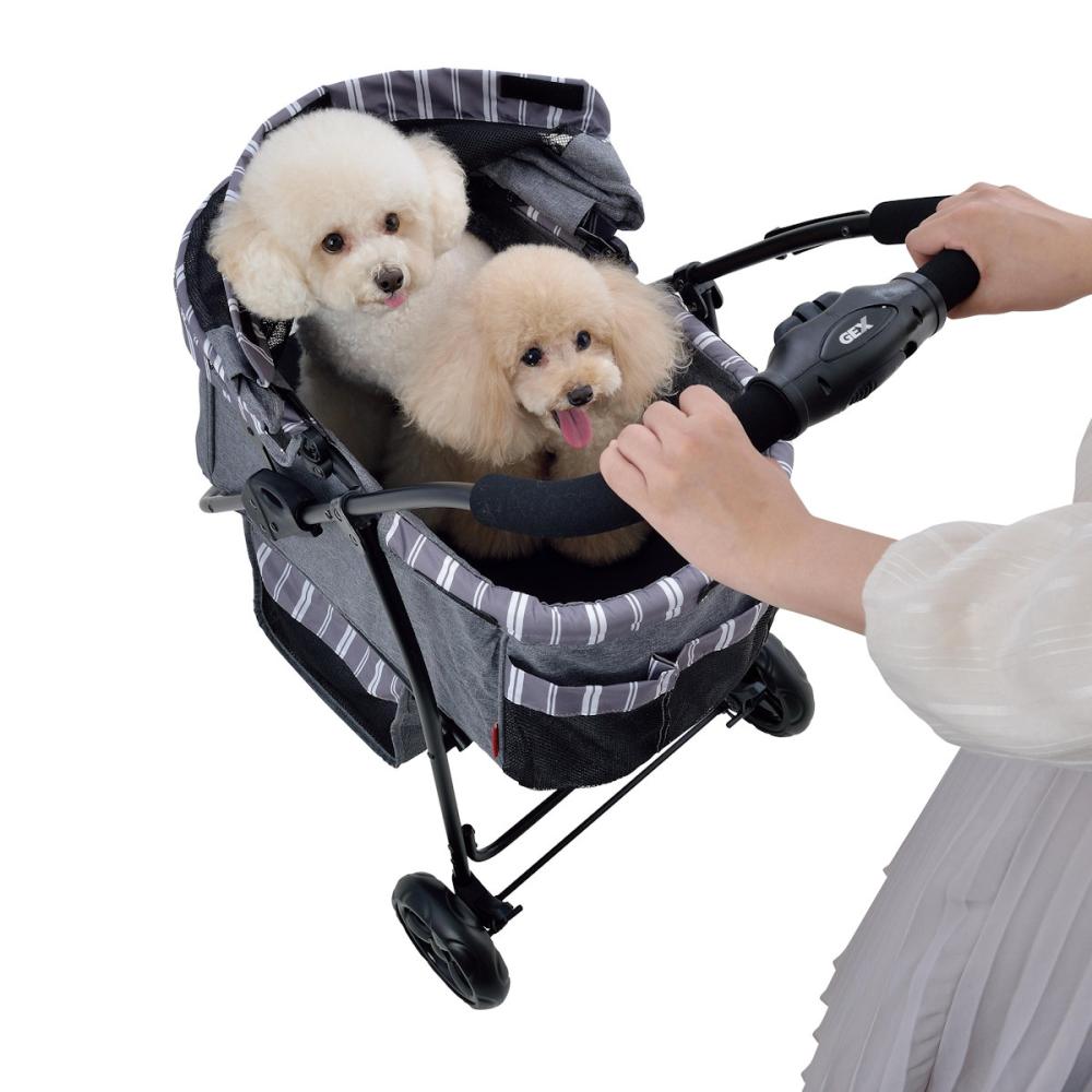 GEX わんわんカート スマートハンディSafety ストライプ