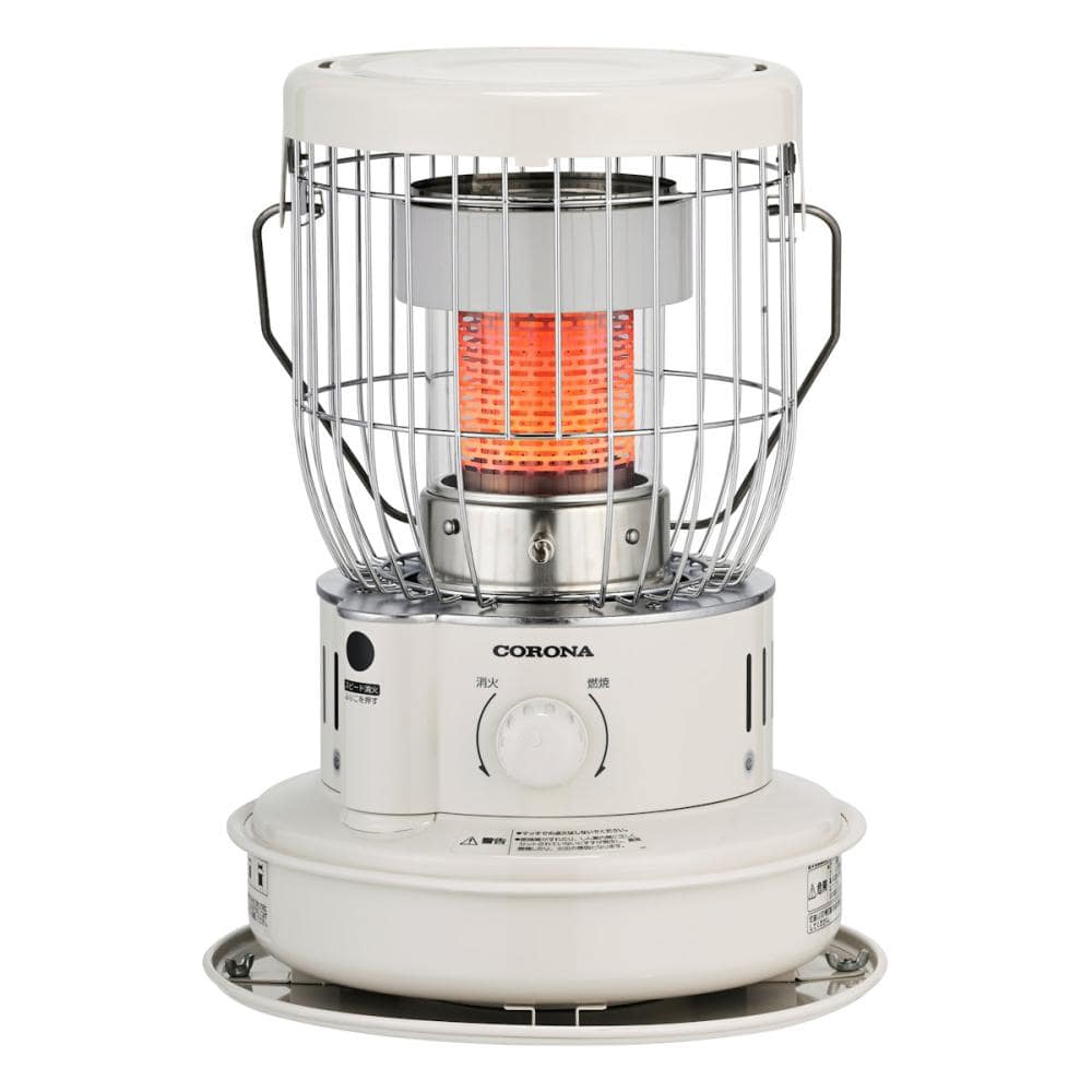 コロナ 対流型 石油ストーブ 木造17畳 ホワイト KCL―6625（W