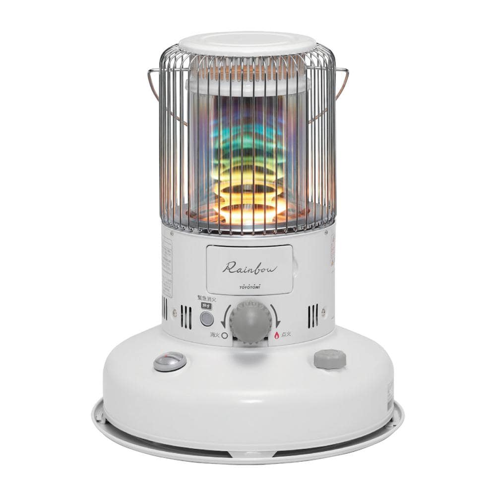 トヨトミ 対流形石油ストーブ 木造7畳 ホワイト RB－25N（W