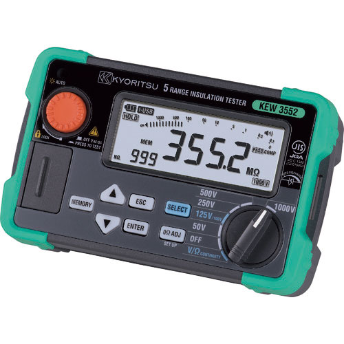 KYORITSU デジタル絶縁抵抗計（6レンジ）＿ の通販