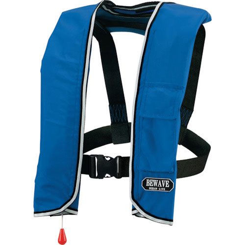 オーシャンライフ 手動膨張式ショルダータイプ 小型船舶用ライフ