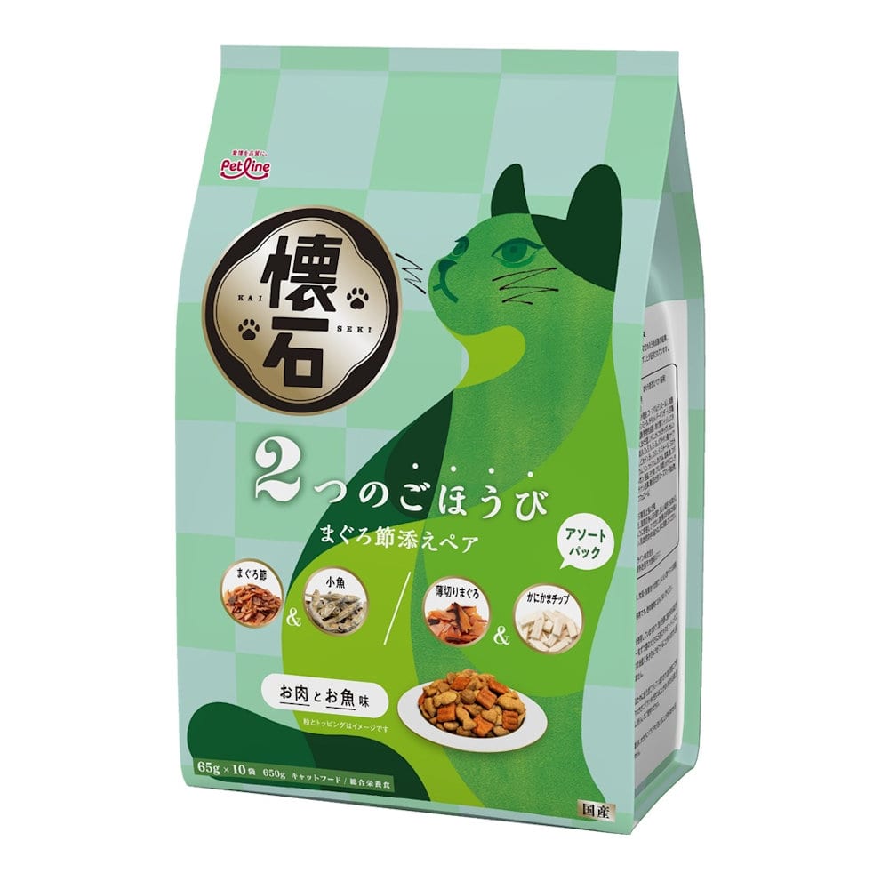 ペットライン 懐石 2つのごほうび 腎臓の健康維持 600g の通販