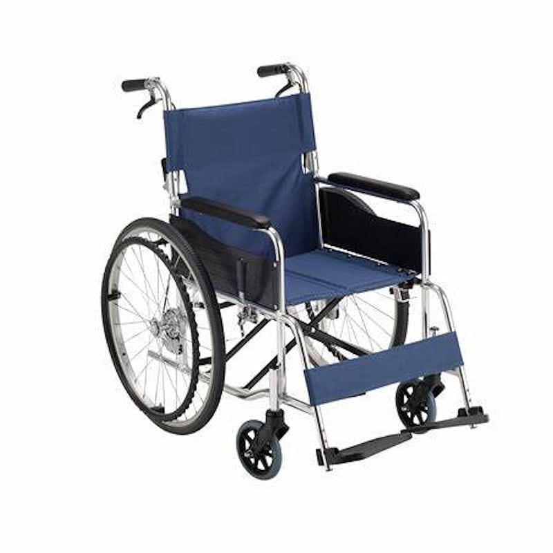 マキテック アルミ製エコノミー車いす 自走式 の通販 | ホームセンター