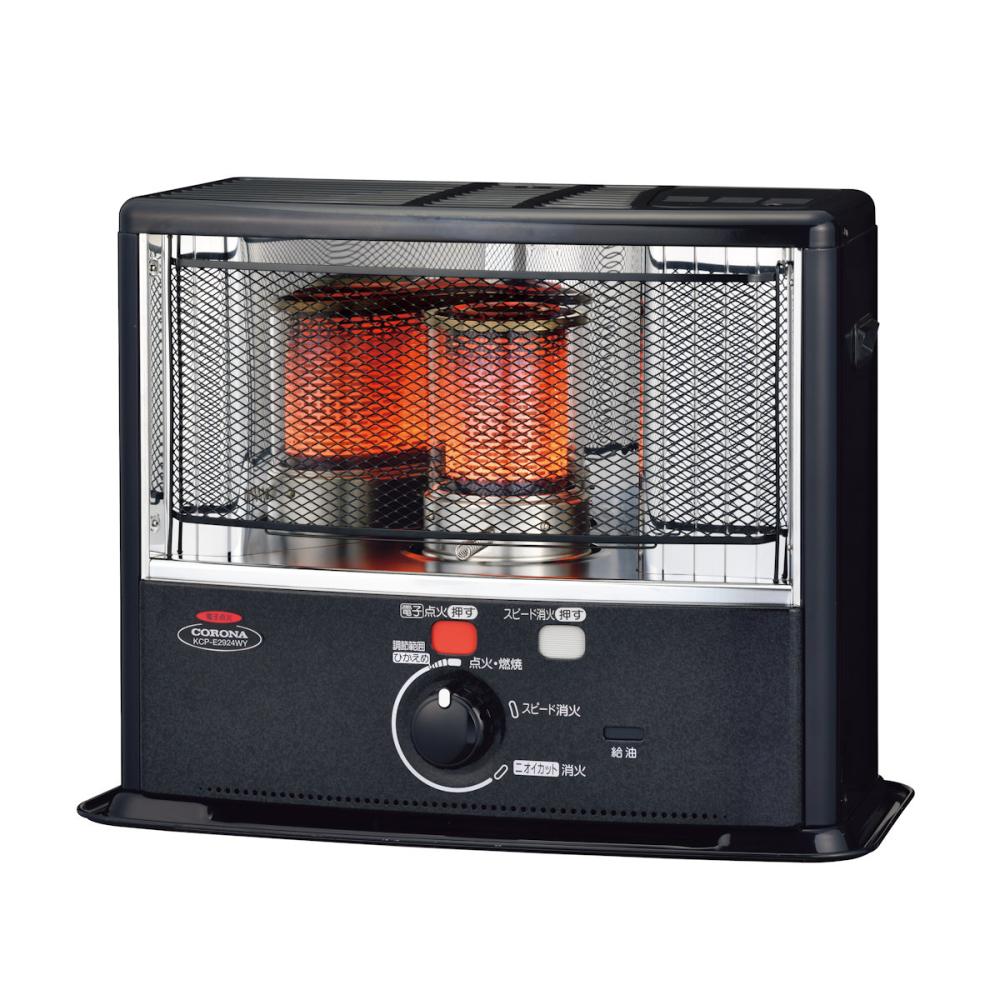 コロナ 反射型 石油ストーブ 木造8畳 電子点火式 ダークグレー SX