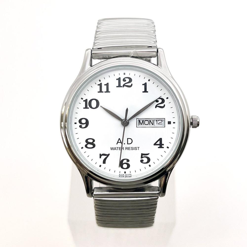 アマルフィ 日付曜日付きアナログウォッチ A2418M の通販