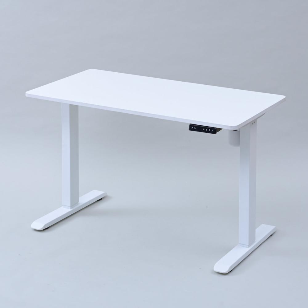 電動昇降デスク 幅120×高さ71～117×奥行70cm マット