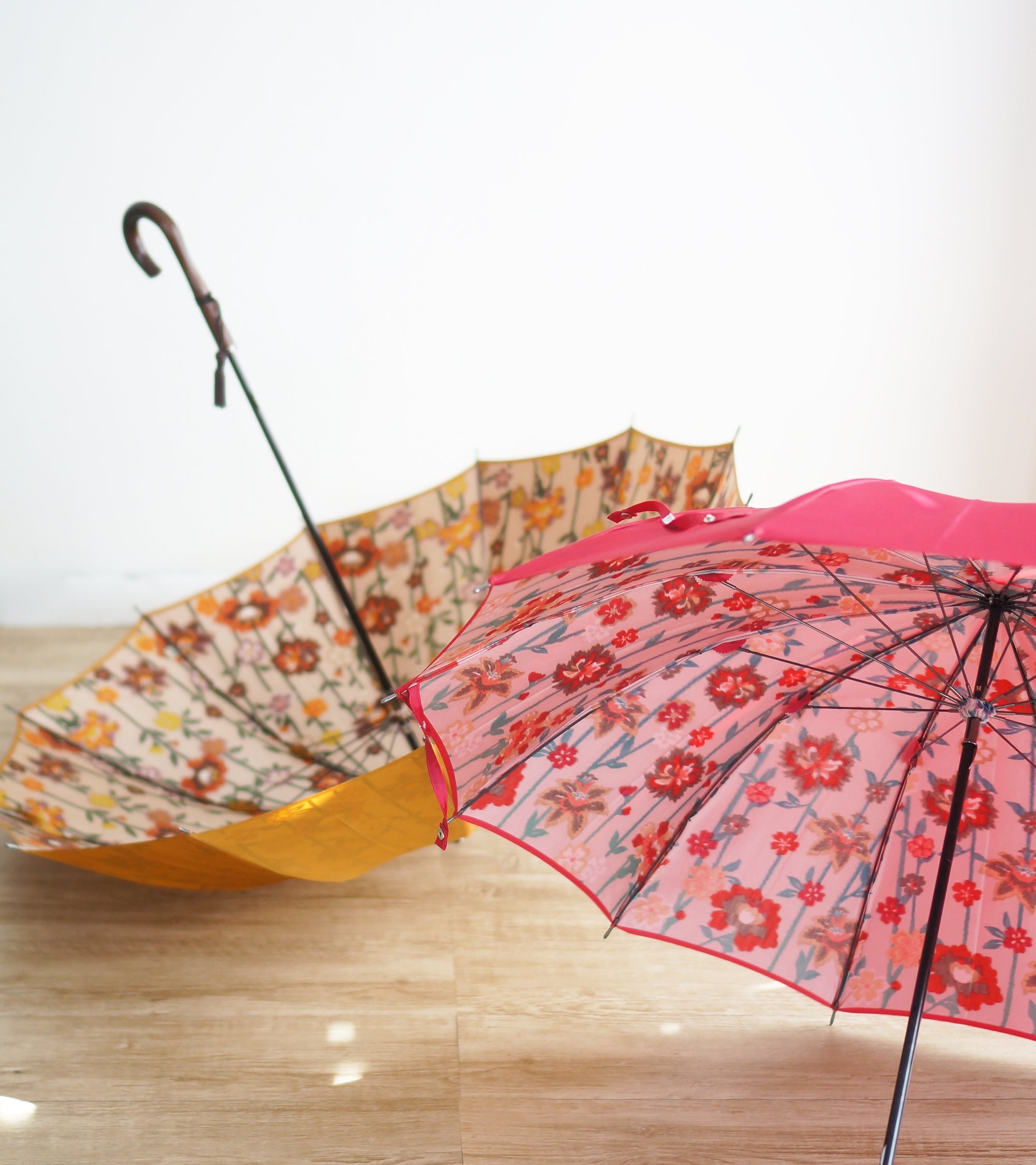 An all-weather umbrella (long umbrella) featuring a gorgeous
