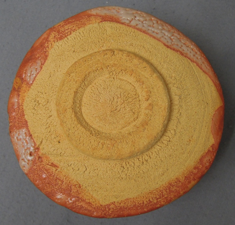 玉置保夫 『紅志野茶碗』 [古美術こもれび] 骨董,掛軸,絵画の買取と