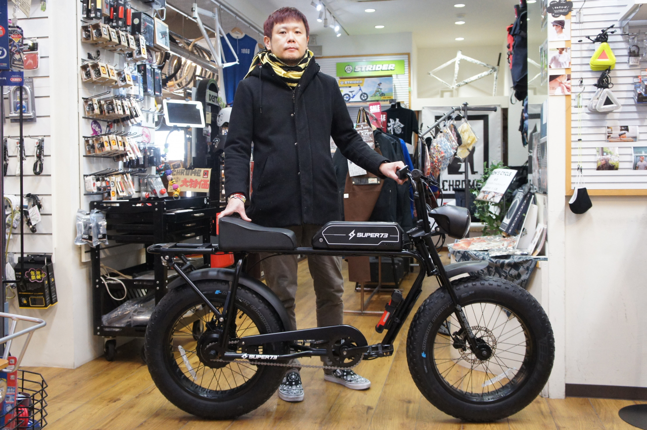 超話題のe-bike!! SUPER73【SG1】自転車とお客様のご紹介☆ | コンズ