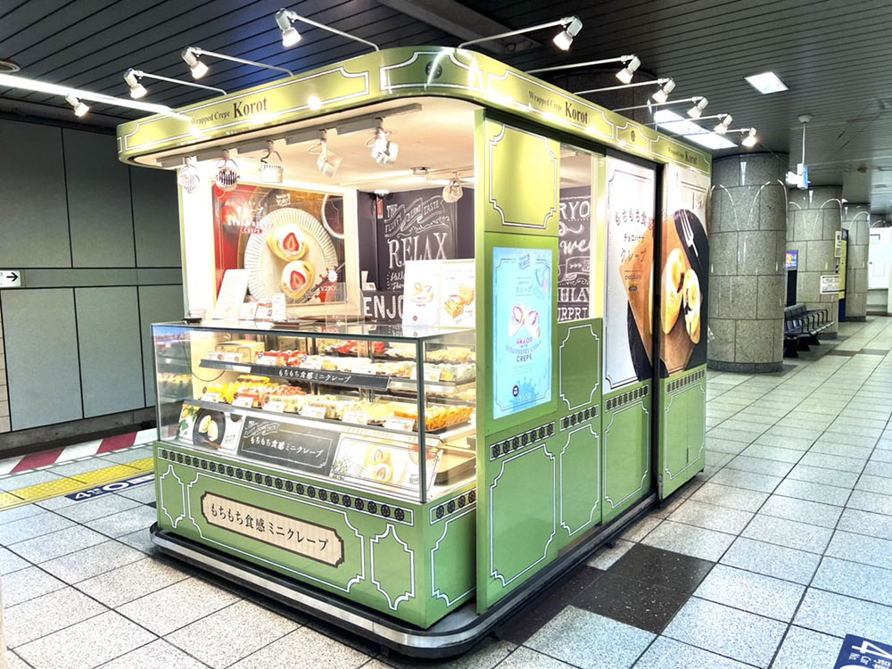 クレープ【コロット 霞ケ関メトロ店】-コロットは、都内を中心に展開