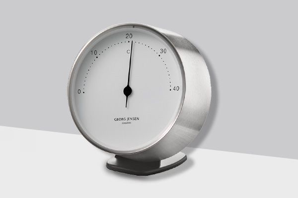 ジョージジェンセン×ロイヤルコペンハーゲン 温度計＆時計 北欧