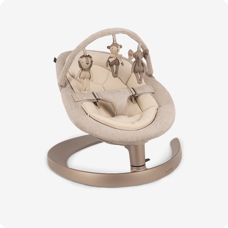 nuna バウンサー リーフ グロウ トイバー付（サンド）」について