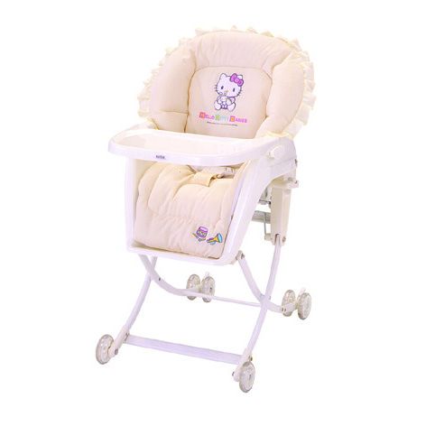 ☆ハローキティ☆ 希少・美品 コンビ ハイローベッド＆チェア 極上