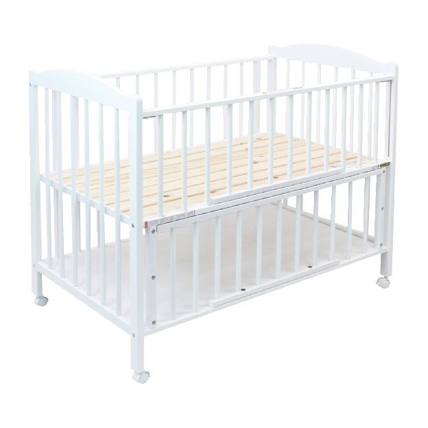 最終値下12月7日まで】KATOJI ホワイト木製ベビーベッド (なでしこ