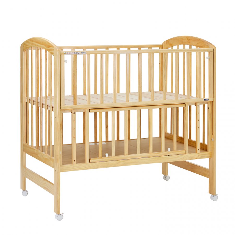 ハイシートベビーベッド アーチ（ナチュラル）」について｜カトージの商品