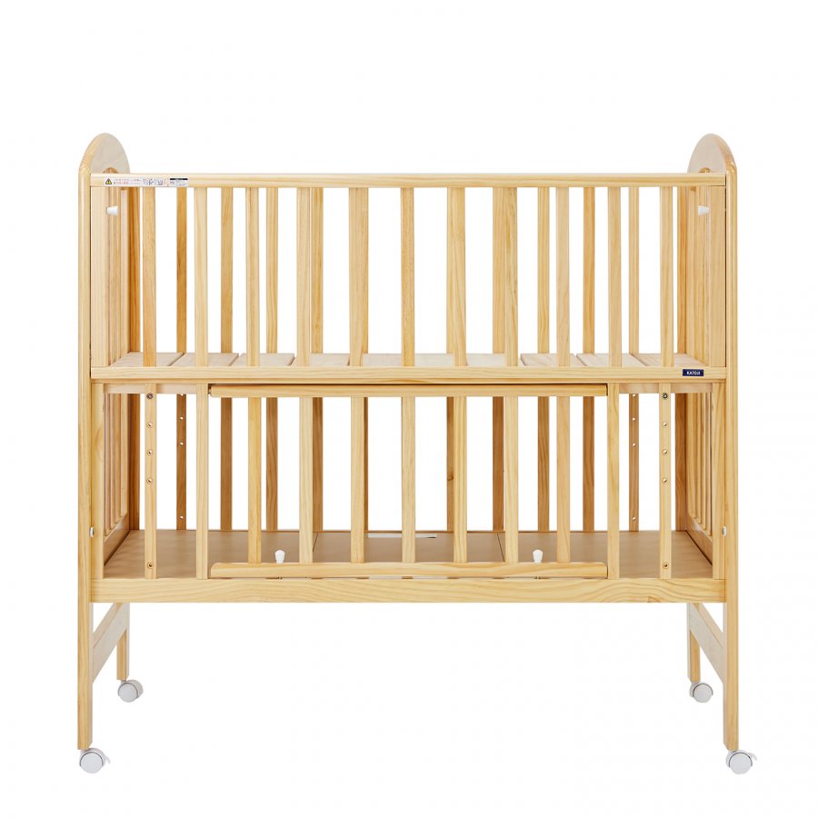 美品 部品完備 KATOJI ハイシートベビーベッド ナチュラル 02399 ハイ