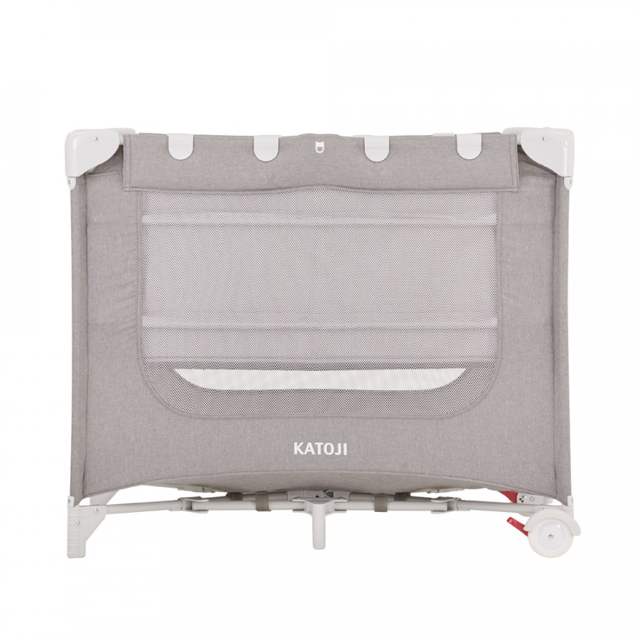 ポータブルベビーベッド おむつ替えテーブル付（グレー）」について