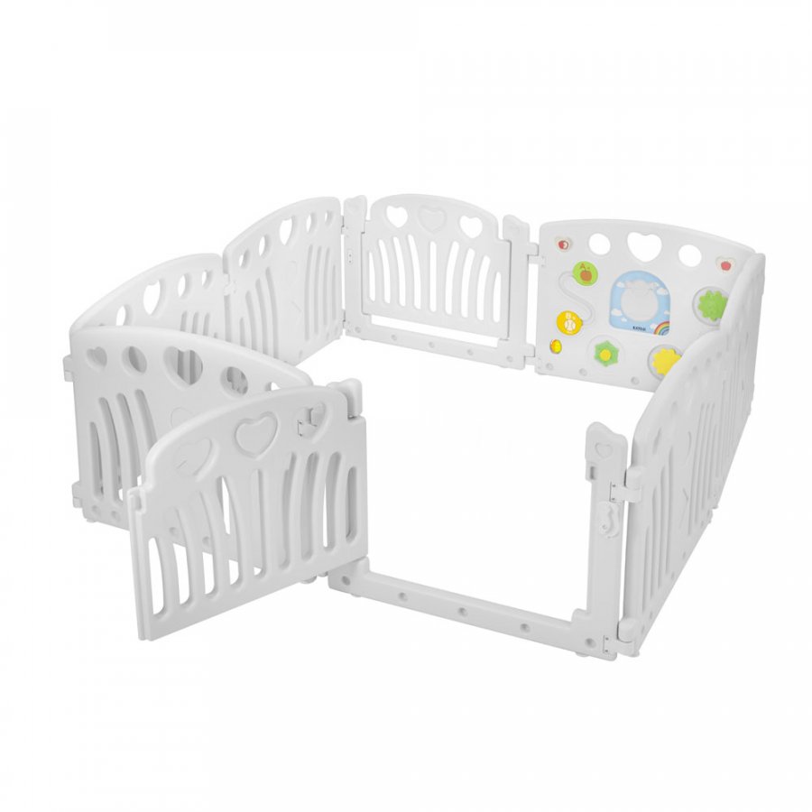 ベビーサークル 2ドア コロコロランド（オールホワイト）」について