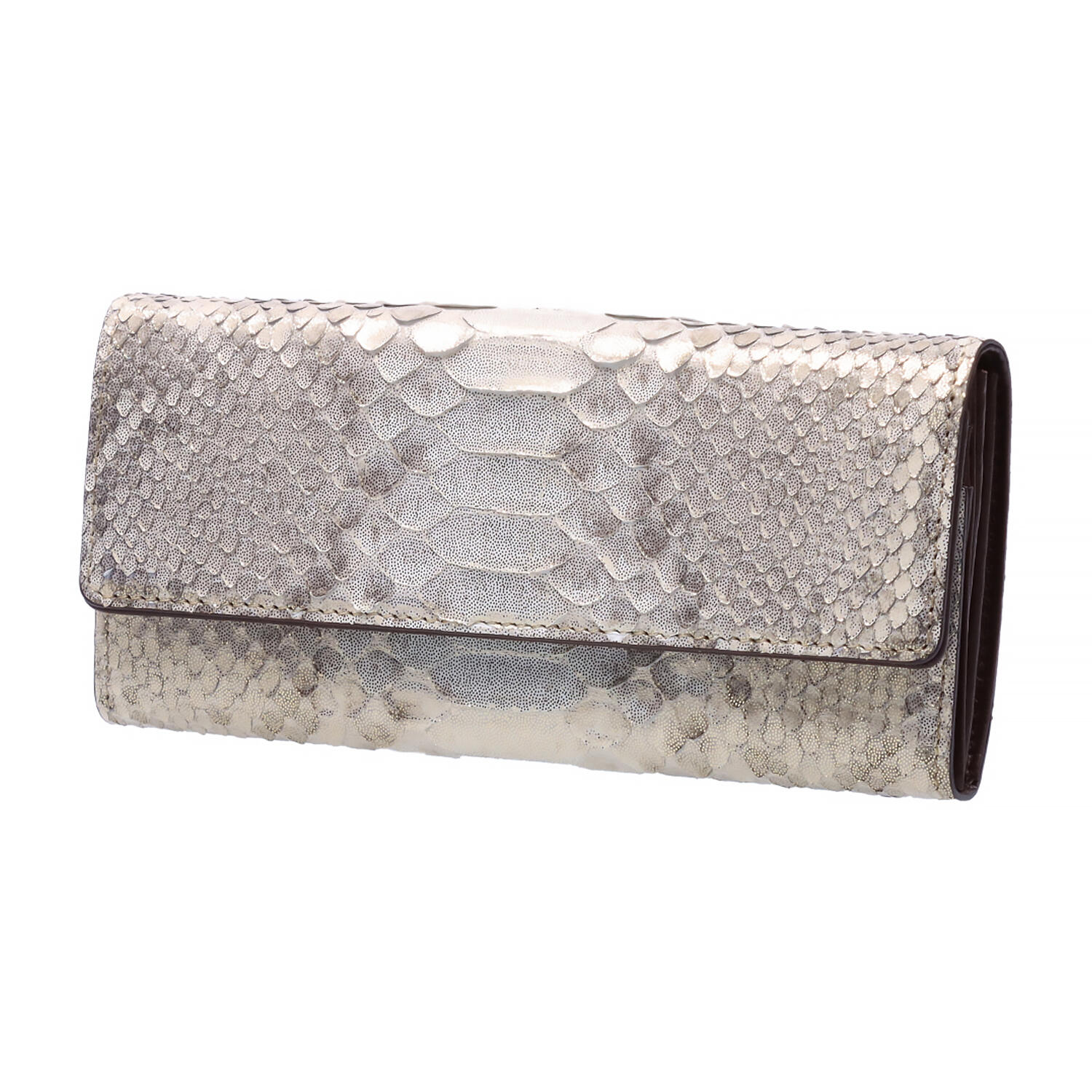 ダイヤモンドパイソン 蛇革 L字ファスナー 長財布 | 株式会社 高屋