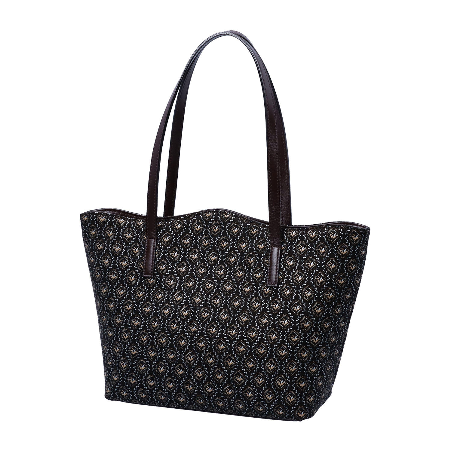 甲州印伝 更紗 伝統工芸 鹿革 漆 ハンドバッグ | 株式会社 印傳屋上原