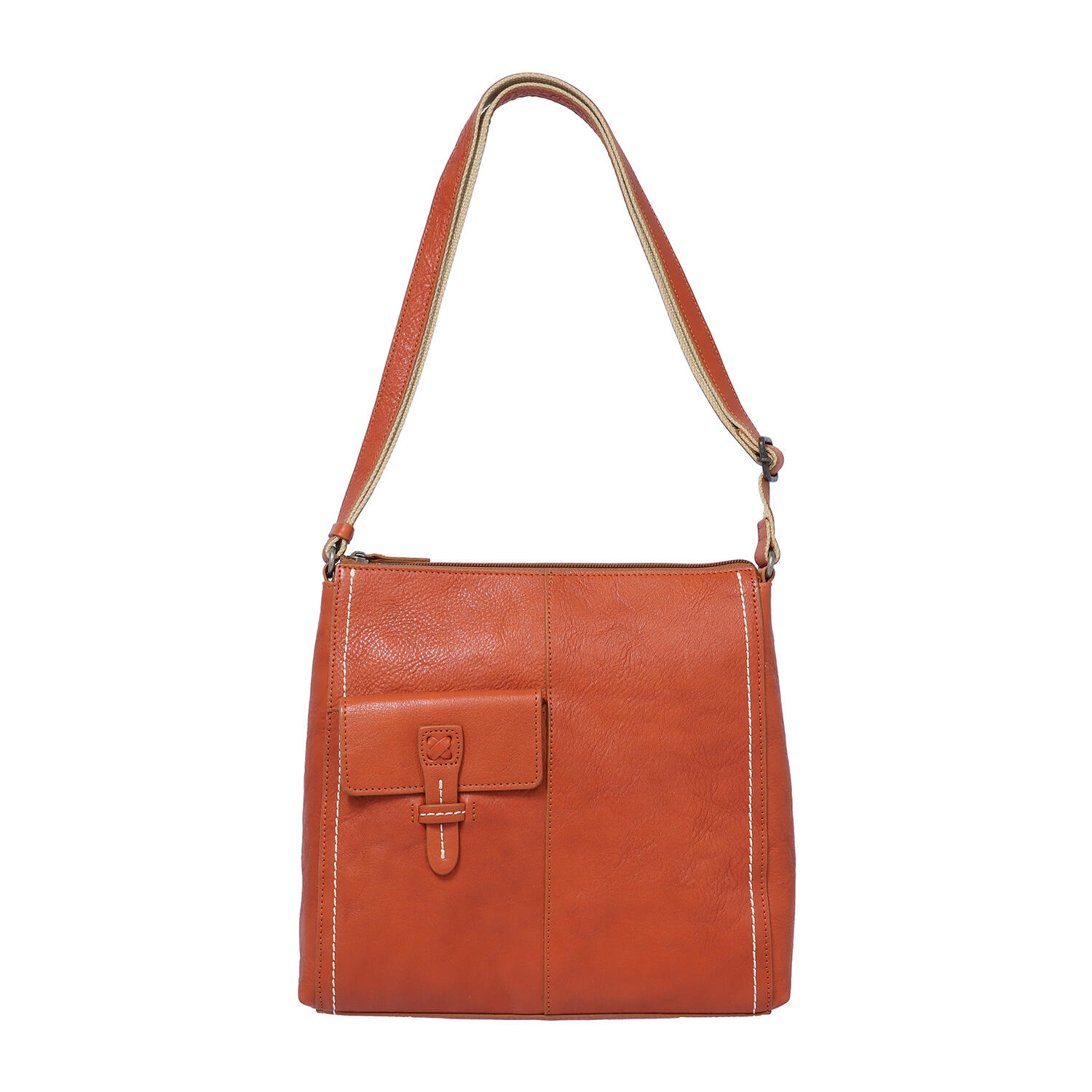 タンニン鞣し 牛革 ユニセックス ショルダーバッグ | エールック株式