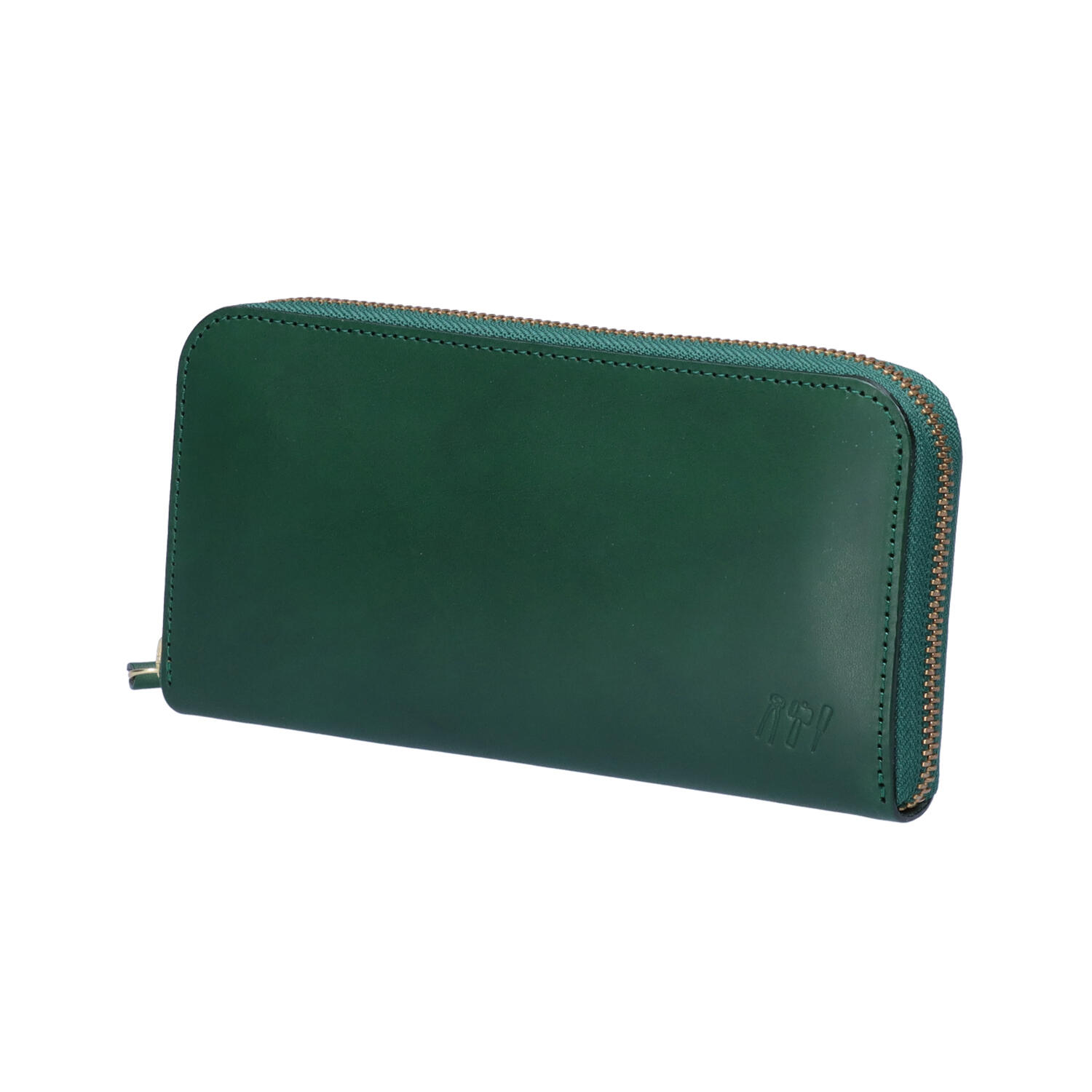 ヌメ革 牛革 ラウンドファスナー長財布 | 株式会社 ふく江 | Japan