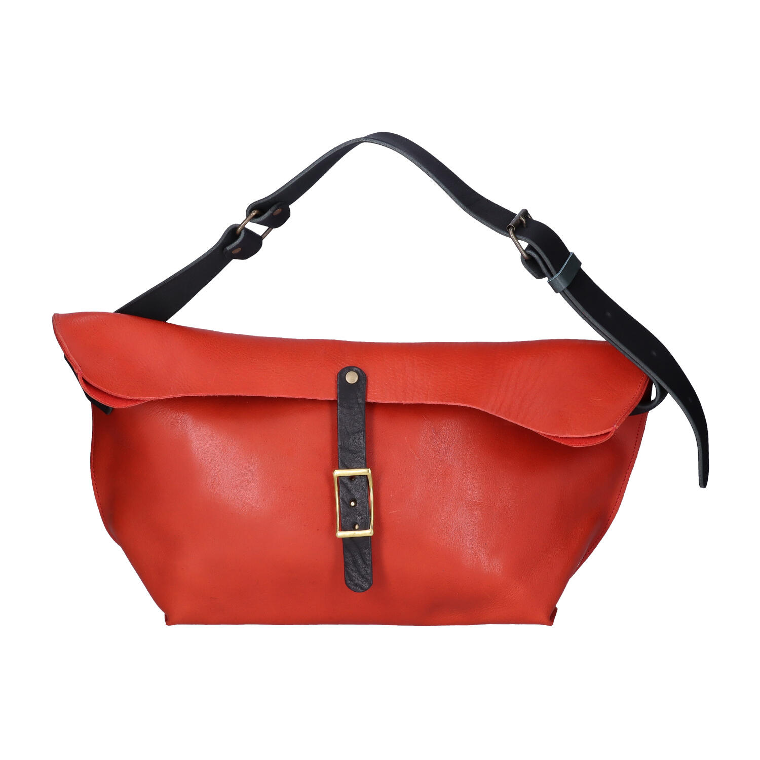 The J.Peterman Company ヌバックレザー メッセンジャー オイルレザー