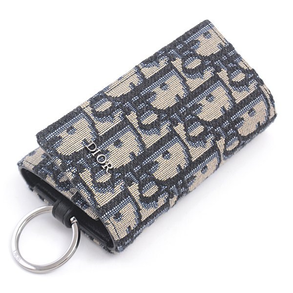 クリスチャンディオール Christian Dior キャンバス 6連キーケース
