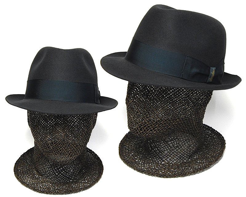 イタリア Borsalino(ボルサリーノ) ファーフェルト中折れ帽 390131